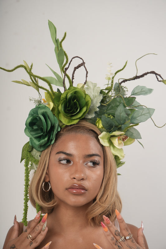 Forest Siren flower crown